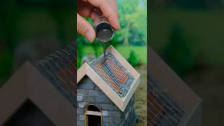 I Built a Mini House with BRICKS and It Changed My Life vfuho diy miniature house [upl. by Alroy]