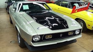 1971 Ford Mustang Mach 1 429 Cobra Jet Fastback [upl. by Eenimod]