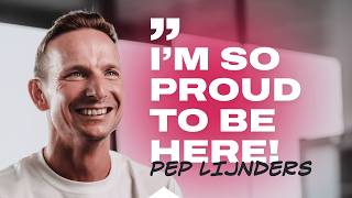 Introduced Pep Lijnders 🎙️ [upl. by Cilurzo]