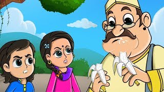 लाला जी ने केला खाया  Lalaji Ne Kela Khaya Song  FunForKidsTV  Hindi Rhymes [upl. by Anilos]