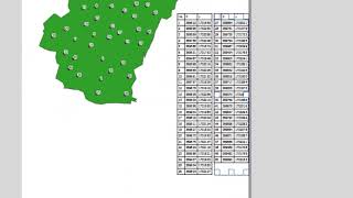 Tabla de atributos en mapas de QGIS [upl. by Ycniuqal346]