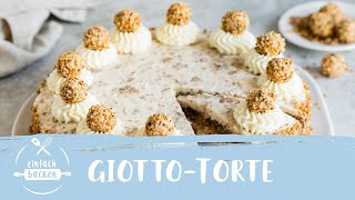 GiottoHaselnussTorte  GiottoTorte  Haselnusstorte  Einfach Backen [upl. by Adnoral]