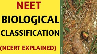 NCERT Chapter 2 Biological Classification Class 11 Quick Revision Series for NEET by Beatsforbiology [upl. by Uhej]