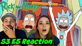 Rick and Morty S3 E5 quotThe Whirly Dirly Conspiracyquot REACTION  REACTIONS ON THE ROCKS [upl. by Oilisab]