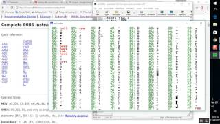 Căn bản Assembly  emu8086 [upl. by Nudd189]