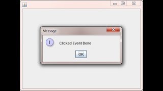 Message Dialog Box Popup in JAVA SWING GUI Program  JOptionPane showMessageDialog examples [upl. by Elehcir461]