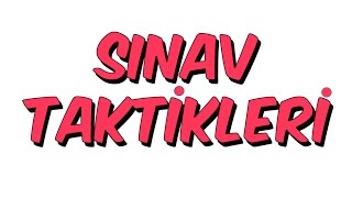 SINAV TEKNİKLERİ [upl. by Aden]