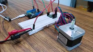 Control Stepper Motor with Arduino  Tutorial [upl. by Tinya]