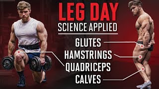 The Most Effective ScienceBased Leg Day 2019 New UpperLower Split [upl. by Nettle668]