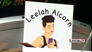 Leelah Alcorn Memorial Highway Group attends Pride Parade [upl. by Melentha]