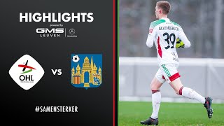 HIGHLIGHTS  Oefenwedstrijd  OH Leuven  Westerlo 13 [upl. by Odirfliw]