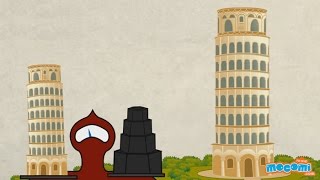 Leaning Tower of Pisa History and Facts  Fun Facts for Kids  Educational Videos by Mocomi [upl. by Ahsiyt]