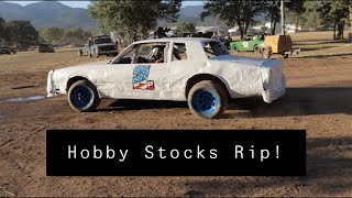 My First Race In A Hobby Stock [upl. by Adlar427]