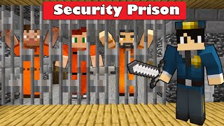 Minecraft Security Prison Building [upl. by Nerraj]