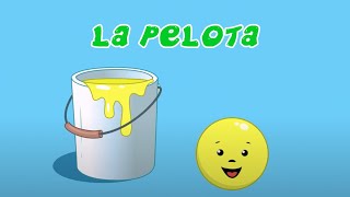 LA PELOTA 🔸🔺 Aprende los colores 🎾 ¡Video educativo [upl. by Elorac]