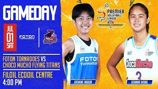 FOTON TORNADOES vs CHOCO MUCHO  2023 PVL INVITATIONAL CONFERENCE  JULY 1 2023  400PM [upl. by Uphemia]