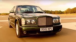 Bentley Arnage T Review  Top Gear [upl. by Ahsatsan683]