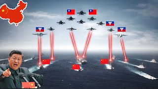 Sea War Begins Philippines and Taiwan Destroy Chinese Aircraft Carrier on Border  Arma 3 Milsim [upl. by Eb]