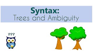 Syntax Trees and Ambiguity [upl. by Meensat970]