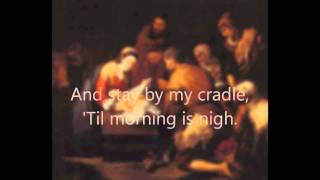 Cedarmont Kids  Away In A Manger with lyrics [upl. by Tiffanle]