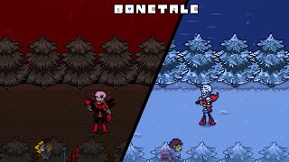 Bonetale 1421 Walkthrough 3  The Great And Horrifying Papyrus Some News about Bonetale [upl. by Aurore]