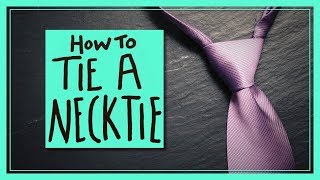 How to Tie a Necktie [upl. by Hawthorn]