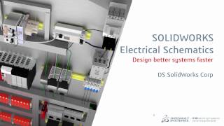 Product Demo SOLIDWORKS Electrical Schematic [upl. by Vladi]