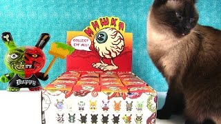 Mishka Dunny Full Case Unboxing by Kidrobot Blind Box Toy Review  PSToyReviews [upl. by Hsihsa111]