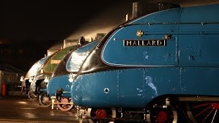 MALLARD 75  The Great Goodbye at Shildon National Railway Museum 2014 [upl. by Akilaz]