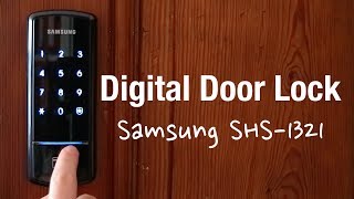 Samsung Digital Door Lock SHS1321 Review amp Installation [upl. by End]