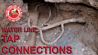 Water Service Line Tap Connections Explained [upl. by Knah512]