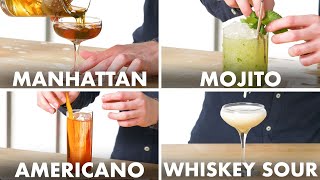 How To Mix Every Cocktail  Method Mastery  Epicurious [upl. by Gaeta620]