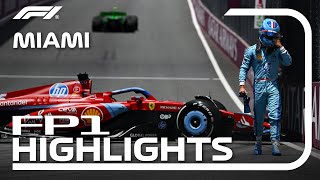 FP1 Highlights  2024 Miami Grand Prix [upl. by Elmira509]