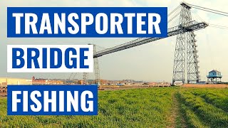 Sea Fishing on the tidal River Usk at Newport Transporter Bridge South Wales Flounder and Bass [upl. by Nacim]