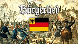 Bürgerlied German revolution songEnglish translation [upl. by Fotinas475]