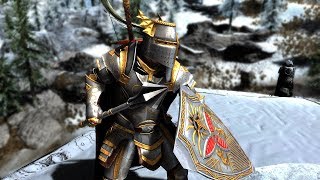 Skyrim Artifacts  The Breton Paladin Full Walkthrough [upl. by Alahc52]