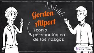 Teoría de los rasgos de la personalidad Gordon Allport [upl. by Hawthorn]