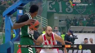 Thanasis Antetokounmpo highlights  Panathinaikos BC vs Olympiacos BC [upl. by Janeen]