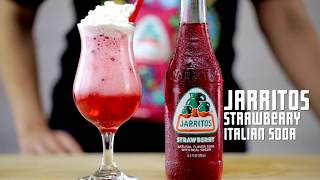 Jarritos Strawberry Italian Soda [upl. by Jordan]