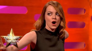 The BEST of Emma Stone On The Graham Norton Show [upl. by Anialahs]