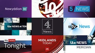 British TV News Intros 2020  Openings Compilation UK HD [upl. by Colvert]