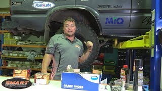 How To  Rear Drum Brakes and Wheel Bearings Replacement  SMART Automotive Solutions [upl. by Yeta]