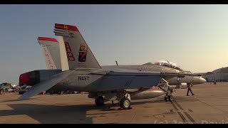 2022 NAS Oceana Air Show  Static Display Tour Part 1 [upl. by Welles]