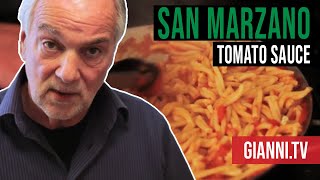 San Marzano Marinara Tomato Sauce Italian Recipe  Giannis North Beach [upl. by Bennion]