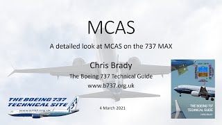 MCAS in detail on the 737 MAX [upl. by Elgna]