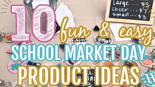 10 Easy School Market Day Ideas to Make amp Sell [upl. by Tenaej853]