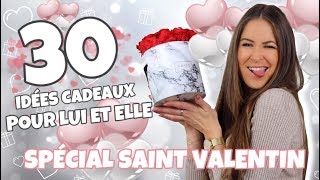 30 idées cadeaux pour LUI et ELLE  SAINT VALENTIN 2020 [upl. by Eniamert]