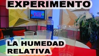 La humedad relativa Experimento [upl. by Aisetra329]