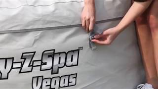 How To Setup Your LayZSpa Vegas  Saint Tropez  Riviera [upl. by Christabel]