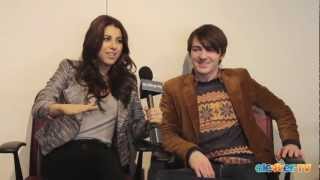 A Fairly Odd Christmas  Interview with Daniella Monet amp Drake Bell [upl. by Aerdnu784]